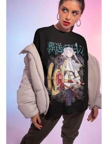 Estilo Fire / Ropa Urbana / Estilo Japonés / Unisex / 100%. - Negro - Ver 3