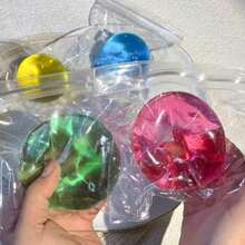 High-Quality Transparent Malt Sugar Squishy Toy, Malt Sugar Bubble Soda Squishy Toy, Slow Rebound Summer Cooling Squishy Bag, Moldable Malt Sugar Finger Pressure Relief Toy, Suitable Teenagers And Adults, Hard Squeeze Ball, Sensory Stimulation, Stress Relief, Birthday Party, Stocking Stuffer - 綠色 - 查看 3