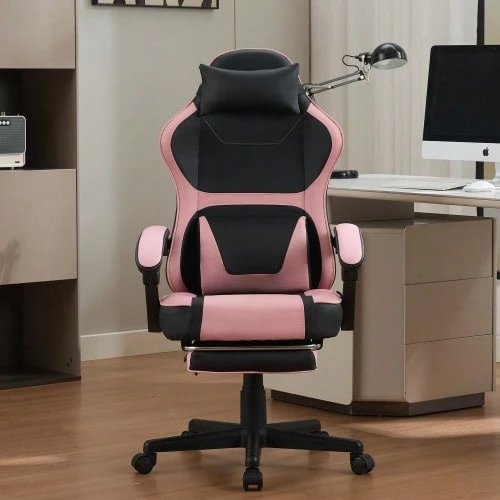 Smart Cool Gaming Chair - Pink - View 1
