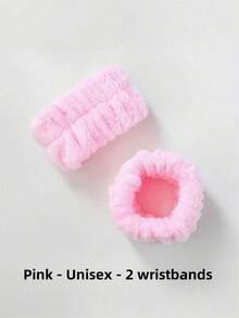 3pcs/Set Sponge Headband, Wristband, Yoga, Running, Skincare, Absorbent Hairband, Face Mask, Cleaning, Unisex Fitness, Beauty Accessories, Suitable For Bathroom, Cleaning, Travel Essentials, Gifts - Toiletries Set - View 8