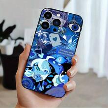 Phone Case:  Cookie Run Kingdom Pattern Protective Case, Shockproof With Lens Protection, Black TPU Material, For  17/17 Air/17 Pro/17 Pro Max/ 16/16 Plus/16 Pro/16 Pro Max/15/15 Plus/15 Pro/15 Pro Max/14/14 Plus/14 Pro/14 Pro - màu đen - Xem 6