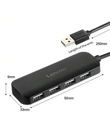 A601 USB-A 轉換器分線器，USB 2.0/3.0接口，HUB轉接頭，筆電擴充座延長線，多系統相容，即插即用，輕巧便攜 - 查看 9