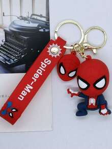 Móc khóa hoạt hình dễ thương, Peter Parker, Siêu anh hùng Miles Morales, vòng treo trang trí ba lô, điện thoại, quà tặng (Một số phụ kiện có thể được chọn ngẫu nhiên) (Màu sắc thực tế có thể hơi khác so với hình ảnh) - Nhiều màu - Xem 9