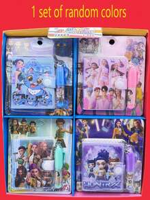 DOBBLE Bộ vở và văn phòng phẩm nhóm nhạc nữ K-POP săn phù thủy, đồ dùng học tập thiết thực, quà tặng khen thưởng học sinh. - Nhiều màu - Xem 7