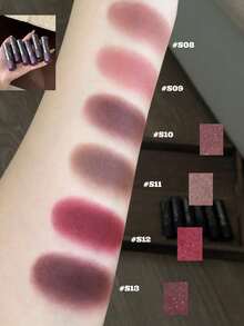 GIRLCULT 江湖系列 Love Language 唇膏 S09 Stealth，絲絨啞光，高顯色，絲滑奶油質地，舒適持久，顯色唇色，中式風格，不褪色，不染污，適合初學者，日常使用，禮物，3.5g/0.12oz - S09 Undercover - 查看 5