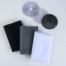 Màn chống muỗi tự dính vô hình, dễ dàng cắt tỉa, lưới chống muỗi mật độ cao có khóa dán cho cửa sổ. - A - Xem 8