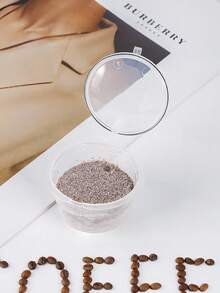 1/2/3/5/10 piezas Cápsulas de café reutilizables y transparentes compatibles - Ahorre dinero y reduzca los residuos con un diseño fácil de rellenar - blanco transparente - Ver 6