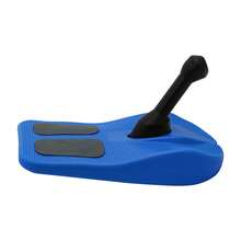 gladney Blue Kids Snowboard Sled With Handle & Pull Rope, HDPE Lightweight Detachable Design, Textured Seat, Smooth Base, Supports Up To 75Kg (165Lb), Compact For Travel - Blue - View 10
