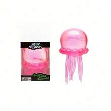 Jellyfish Squishy Relaxation Accessory, Silicone Octopus Water Squeeze Play Supply, Slow Rebound Stress Relief Gadget, Portable Sensory Squeeze Item For Tension Release & Emotional Relaxation, Suitable For Home, Office And Daily Leisure - 粉色 - 查看 7