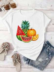 Women T-Shirts - White - View 2