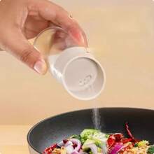 1/2 chai đựng gia vị nhà bếp, chai đựng gia vị đa năng, lọ đựng muối. - trắng - Xem 5