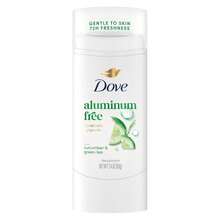 Dove Deodorant Stick Cucumber & Green Tea For 72 Hour Odor Protection Aluminum Free 2.4 Oz - 多樣化香型 - 查看 2