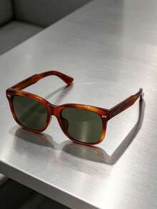 奢華復古方形時尚女款黑色鏡框經典設計師眼鏡 GUCCI GG1531SK-001 54mm 生日聖誕日常穿搭理想禮物 - 黑色 - 查看 3