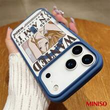 1 pièce Étui de téléphone magnétique transparent avec affiche de recherche de Nami, étui de protection antichoc transparent pour iPhone 17/17 Pro/17 Pro Max/17 Air/16/15/14/13/12/11/X. Étui iPhone 17 Pro Max, étui iPhone 17 Pro, étui iPhone 17. Le cadeau idéal pour les fans d'anime. - Rose bonbon - Voir 5