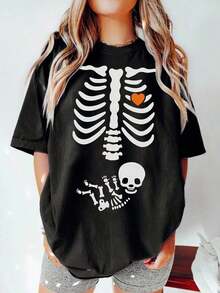 Women T-Shirts - Black - View 5