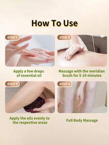 Bộ 4 cọ massage bấm huyệt cầm tay - Dụng cụ massage toàn thân cầm tay hai mặt | Dụng cụ massage không dùng điện, máy massage cá nhân, dụng cụ tẩy tế bào chết cơ bắp, di động, cọ massage bụng, cọ massage bụng và chân, cọ massage, dụng cụ massage toàn thân, cọ massage đầu, cọ massage bụng, quà Giáng sinh, quà tặng ngày lễ, có thể dùng kèm dầu massage. - Màu Đỏ Sâu - Xem 4