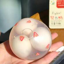 人气酥脆球挤压玩具，可塑形减压玩具，挤压玩具，椰子油减压球，软萌可爱，办公礼品 - 彩色 - 查看 2