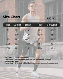 Men's Workout Tank Tops Quick Dry Sleeveless Shirts For Men Muscle Moisture Wicking Bodybuilding Gym Lightweight - màu đen - Xem 8