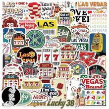 50Pcs Las S Stickers C Nevada Las S City Of L S Decorative Decals Girls Water Bott Lage Journal Pone Guitar Party Gt Fiti Sticker Pack - Las Vegas - Xem 8