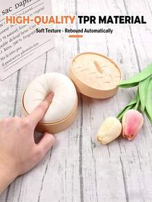 1/4pcs Soft And Elastic Bun, Stress-Relieving Dough, Textured Colored Bread, Elastic Tabletop Kneading Ball, Stress Reliever, Suitable For Parties, Holidays, Birthdays, School, Office, Etc/Holiday Essential/Travel Essentials/Room Decration/Squishie/Fathers Day Gift/Graduation/Birthday Decorations/Squishy Toy/Birthday Party Supplies/Gift/Squishy/Squishies - Multicolor - View 7