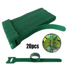Reusable Garden Twine Ties - Adjustable Nylon Straps For Plant Support, Vines And Shrub Organizing - Essential Gardening Tool - Plant Fixing Clips - View 10