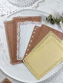 10pcs/Pack Minimalist Versatile Lining Material Paper, Vintage Decorative DIY Craft Paper - Dreamweaver Of All Things - View 11