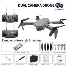 双摄像头无人机，光流悬停，可折叠遥控四轴飞行器，男士入门级无人机礼物，圣诞节、万圣节、感恩节礼物，创意节日礼物 - 查看 13