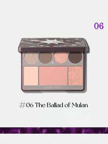 GIRLCULT Face Palette 06 Satin Nude, All-In-One Blush Highlighter Contour, Buildable Natural Glow, Long-Lasting Lightweight, Travel-Friendly, For Beginner, GIFT, 13g/0.46 Oz - 06 Satin Nude - View 5