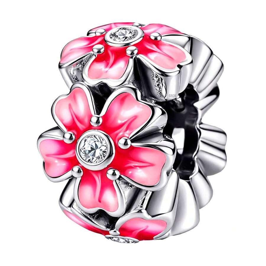 VENTDEPOT Bead Style Charms - Pink - View 1