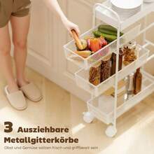Storage Islands & Carts - White - View 1