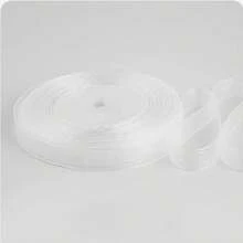 1.2cm Snow Gauze Ribbon For Bouquet Binding, Baking Cake Gift Wrapping, Hair Braiding, Hair Tie, DIY Accessories - 1.2 cm Snowflake Ribbon - View 9