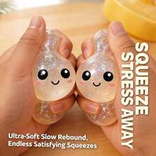 1pc Mysterious Color Glitter Dumpling Squishy, Mini 2026 New Dumpling Squishy - 10 Colors Random, More Surprises (Random Color) - 金色 - 查看 6