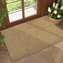 1pc Large Grain Plump Pineapple Pattern Carpet, Earth Brown Color, Suitable For Entryway, Bathroom, Kitchen, Study, Balcony, Terrace, Easy To Clean, Suitable For Spring/Summer, Holiday Decoration, Entrance Decor - Multicolor - View 12