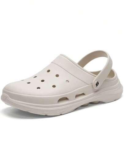 Skechers Dép đế xuồng kiểu mây | Đế EVA nguyên khối, chống thấm nước, thoáng khí, dép nam hai mặt kiểu dáng casual đi biển ngoài trời