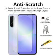 For Galaxy A17 A57 A37 A56 5G Glass For Galaxy A16 A26 A36 A56 Screen Protector Full Glue Tempered Glass Protective Film - Clear - View 5
