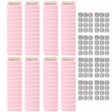 Cajas de regalo para panadería, 22 x 8 x 8 cm Cajas para galletas, cajas para tartas, magdalenas, donas y pasteles (rosa) - Ver 8