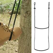 Single Step Aider Climbing Aider For Hunting Single Step Aider Hand For Braided Tree Stand Step Pulling Pine Tightly, Hand Woven - 5mmx1.1m - View 1