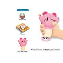 Wholesale Children's Innovative Magic Sticker Stamp Machine - Creative DIY Sticker Toy, Suitable For Boys And Girls Over 3 Years Old, Suitable For Back To School Season, Thanksgiving, Children's Day, Halloween, Easter, Holidays, Birthdays, Christmas/New Year Gifts - Multicolor - View 10