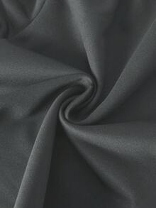 Bộ quần short nam mùa hè kiểu dáng thường ngày in họa tiết hoa hồng - Màu xám đen - Xem 6