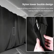 YAIUZGOO Set Of 4 Car Privacy Window Shades, Universal Window Shades, Block Out Light And UV Rays, Designed For Travel, Camping, Napping, And Parking - A - View 9