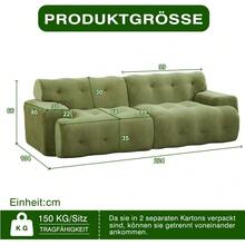 Sofas & Couches - Green - View 2