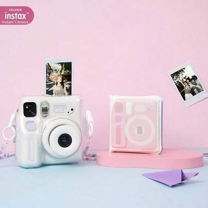 FujiFilm Mini SE立拍立得 3吋秒出片 自備閃光燈+自拍鏡 亮度可調超輕量 日常拍攝神器 學生黨必備