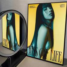 6pcs Unframed, Girl Group Kiss Of Life Poster HD Home Decor Sticky Wall Waterproof Home Living Room Bar Aesthe - 4 - View 7