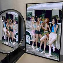 6pcs Unframed, Girl Group Kiss Of Life Poster HD Home Decor Sticky Wall Waterproof Home Living Room Bar Aesthe - 4 - View 22