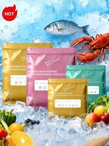 这款 30 个装可重复使用的铝箔食品保鲜袋专为冷冻新鲜易腐食品而设计，具有抗菌内衬和可重复密封的拉链，是分装和保存食物的必备厨房储物解决方案。 - 查看 5