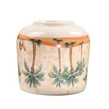 1pc 230ml Coconut Tree Saudi Coffee Cup, Ceramic Mug, Latte Art Cup, Creative Camel Tea Cup, Gift For Family, Friends, Colleagues - Multicolor - View 2