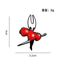 1pc Cartoon Hollow Knight Anime Game Peripheral Hollow Knight Silksong Badge, Backpack, Clothing, Pencil Case Decor, Brooch - Multicolor - View 3