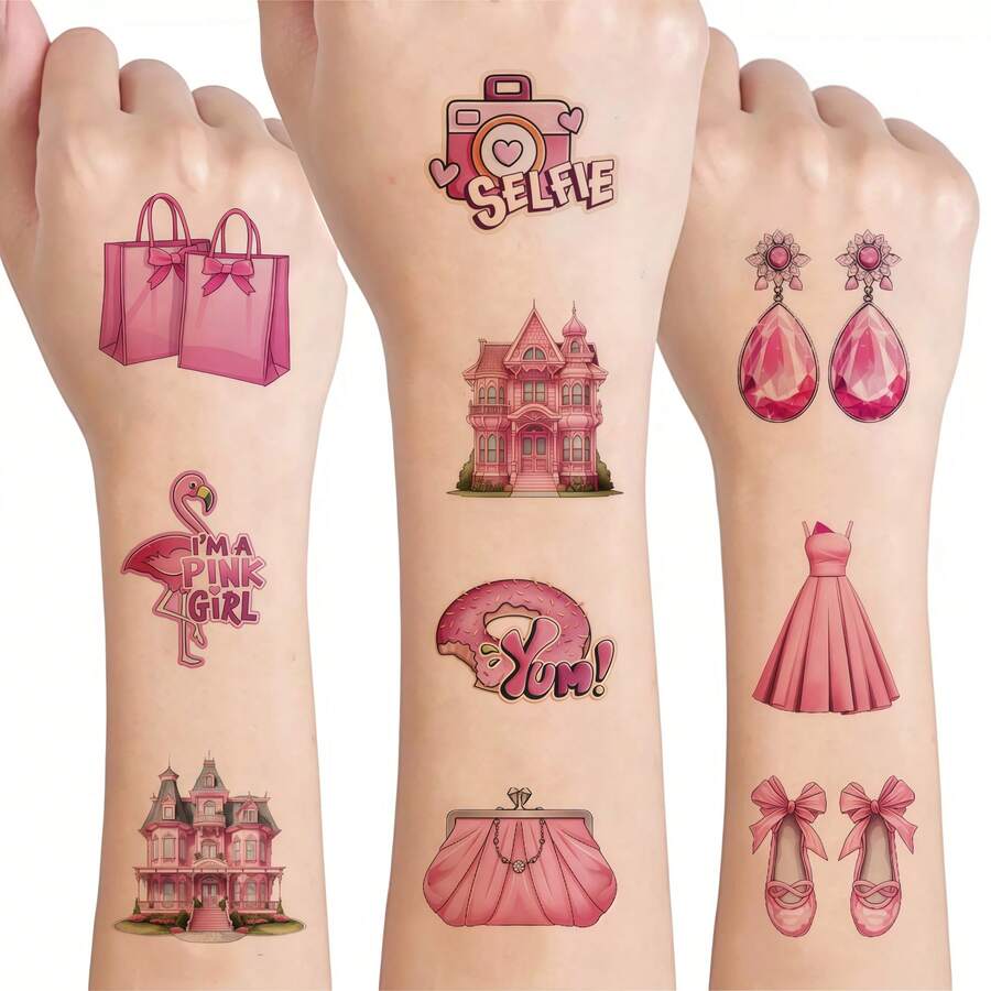 Bộ 20 miếng dán nhóm, hình dán anime chất lượng cao, quà tặng học sinh & đồ dùng tiệc tùng [Kiểu ngẫu nhiên] - Nhiều màu - Xem 1