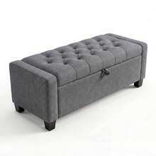 Storage Benches - Grey - View 7
