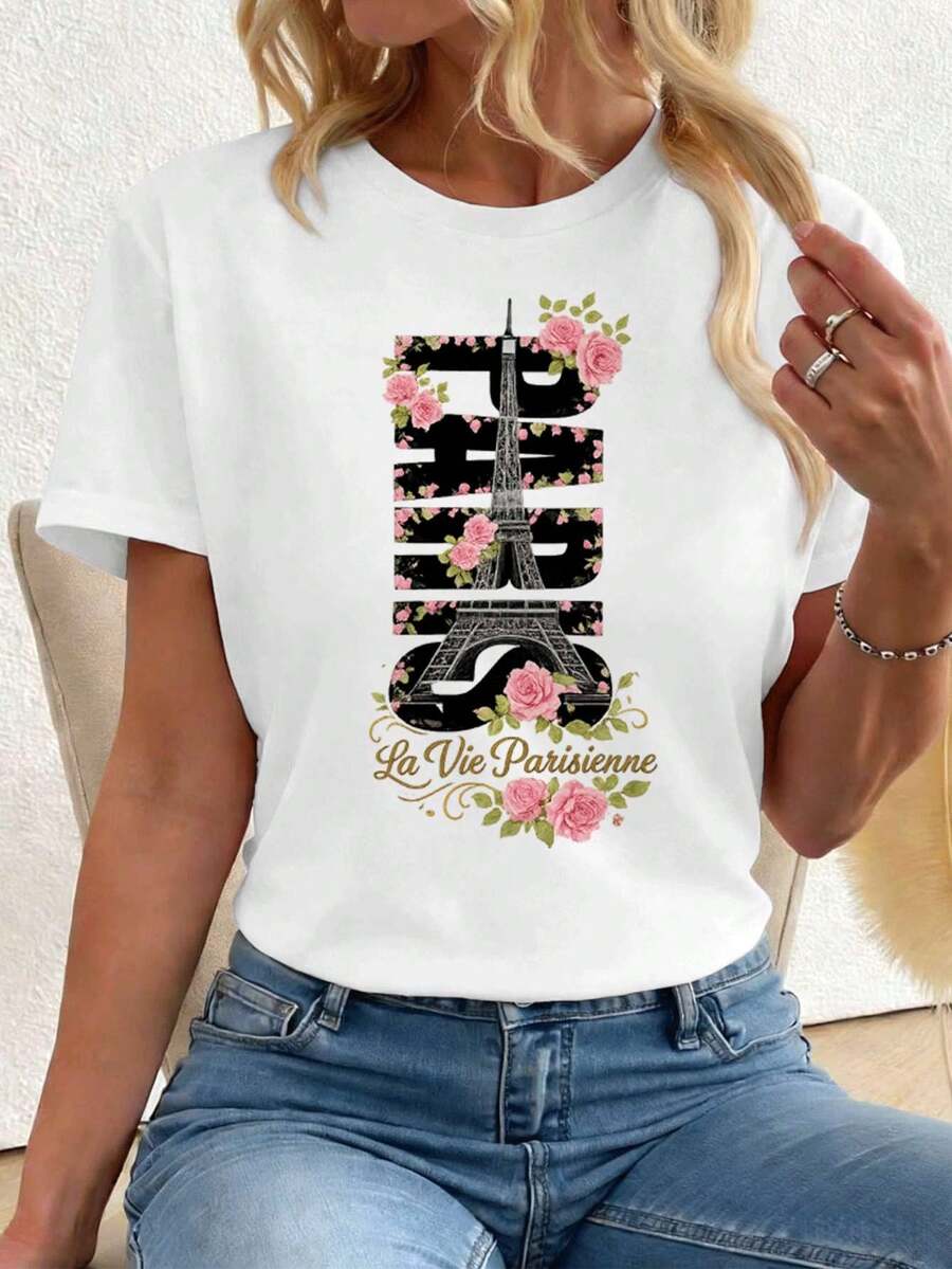 Women T-Shirts - White - View 1